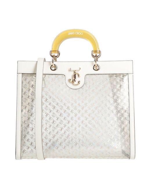 Jimmy Choo White Handtaschen