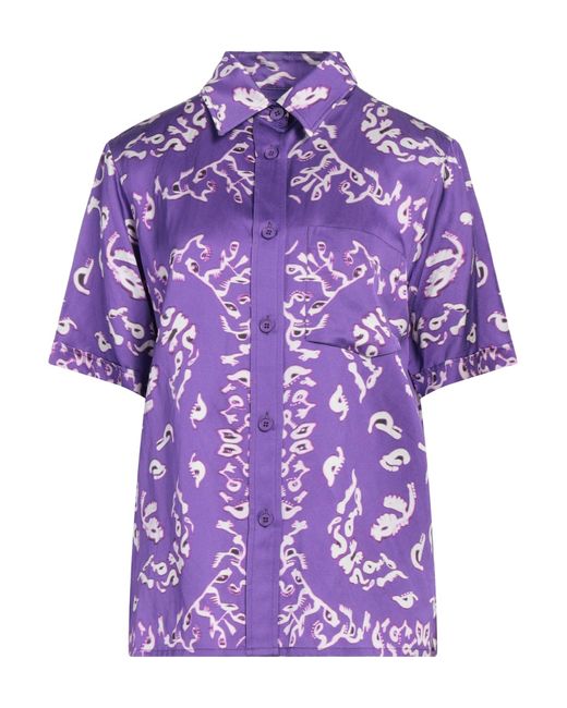 Christian Wijnants Purple Shirt