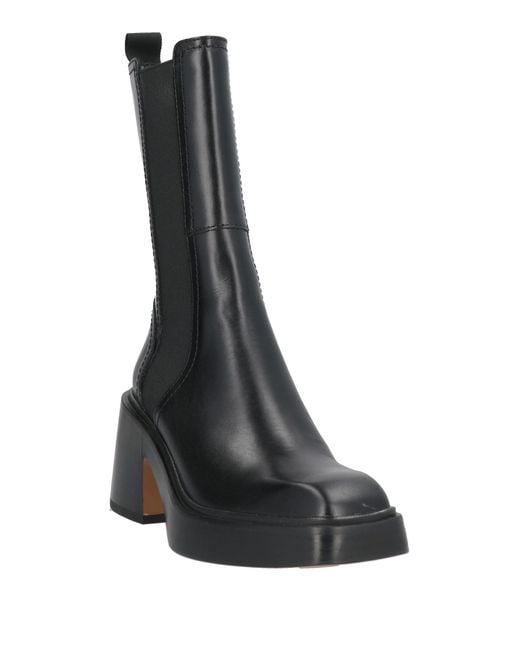 Maje Black Ankle Boots