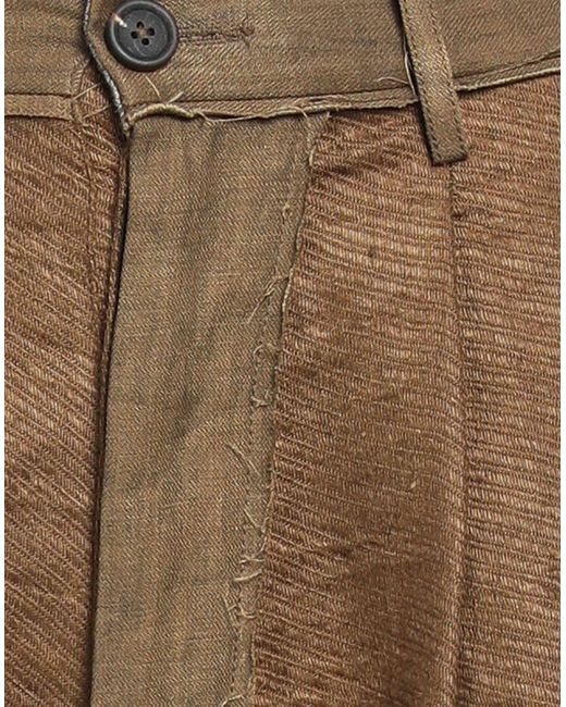Ziggy Chen Brown Trouser for men