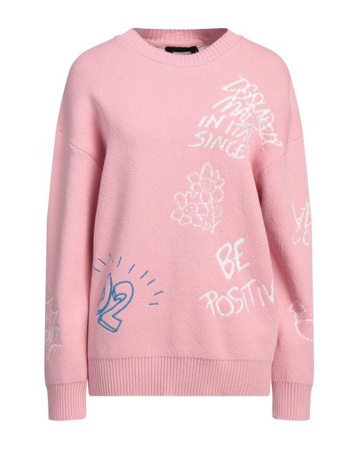 DSquared² Pink Sweater