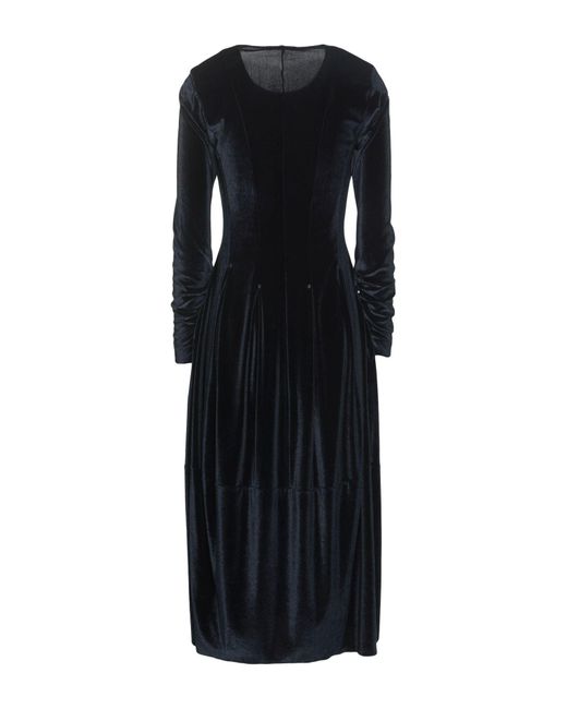 High Black Midi Dress