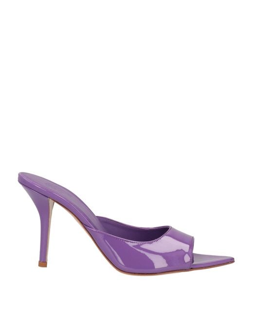 Gia Borghini Purple Sandals