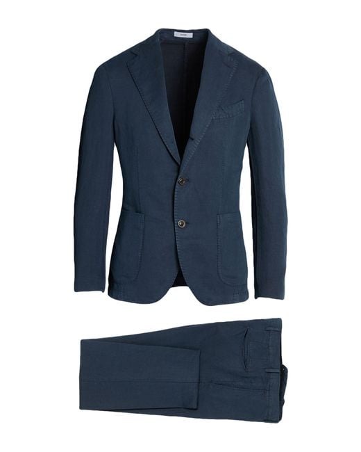 Boglioli Blue Suit for men