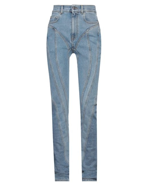 Mugler Blue Jeans