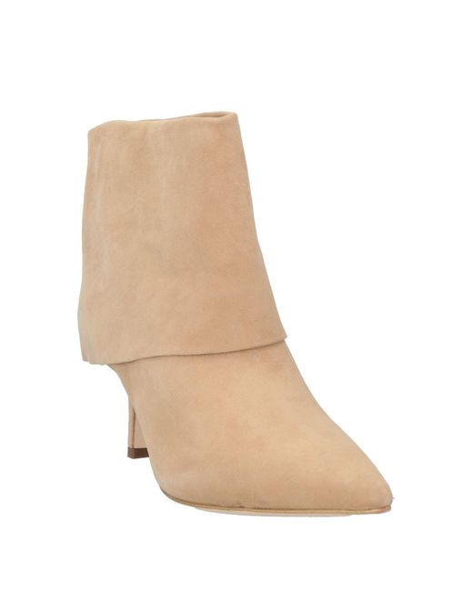 GOLD&ROUGE Natural Ankle Boots