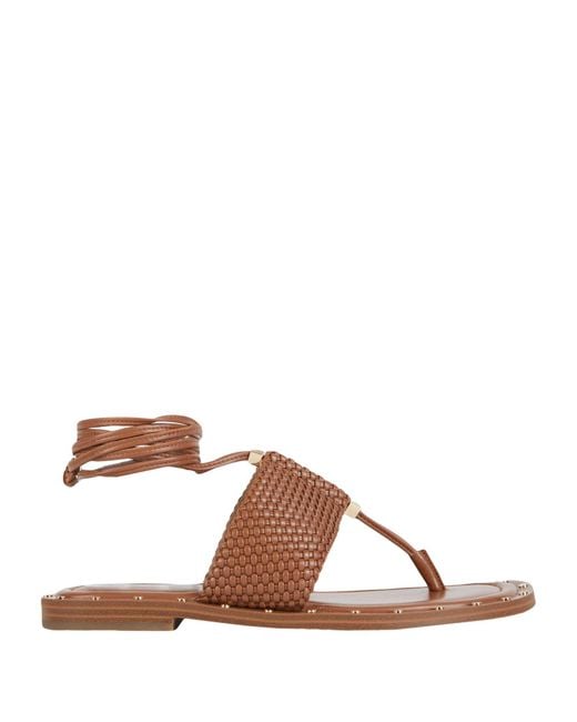 MICHAEL Michael Kors Brown Zehentrenner