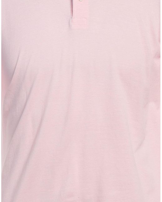 Luigi Borrelli Napoli Poloshirt in Pink für Herren