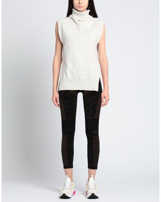 GCDS X WOLFORD Black Leggings