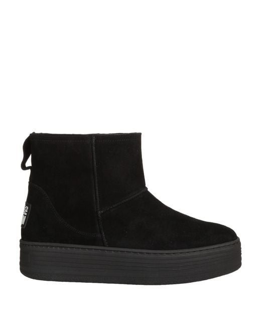 Steve Madden Black Ankle Boots
