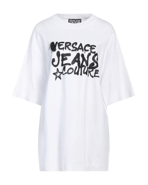 Versace Jeans Couture White T-Shirt Cotton