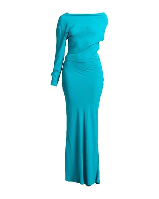 Semicouture Blue Maxi Dress
