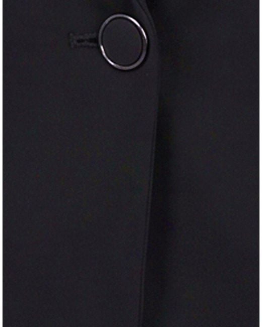 SIMONA CORSELLINI Blue Blazer Polyester, Elastane
