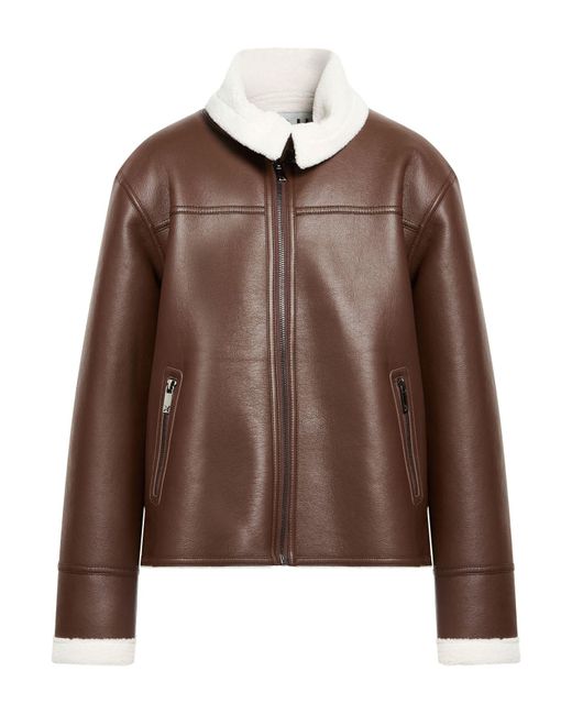 Richmond X Brown Shearling & Teddy for men