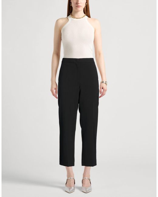 Kaos Black Pants Polyester, Elastane