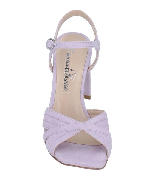 Emanuela Passeri Purple Sandals