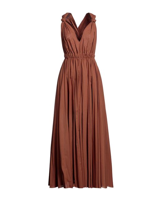 ViCOLO Brown Maxi Dress