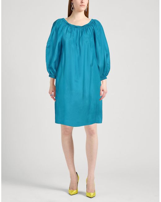 Liviana Conti Blue Mini-Kleid
