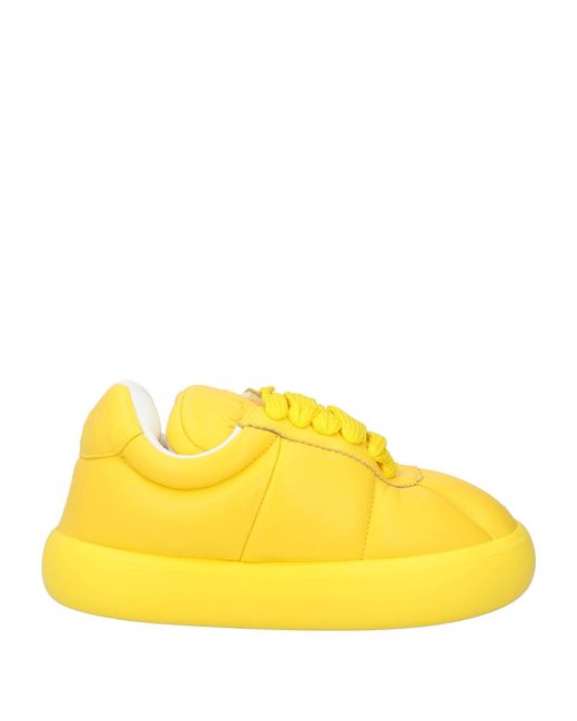 Marni Yellow - Sneakers Leather