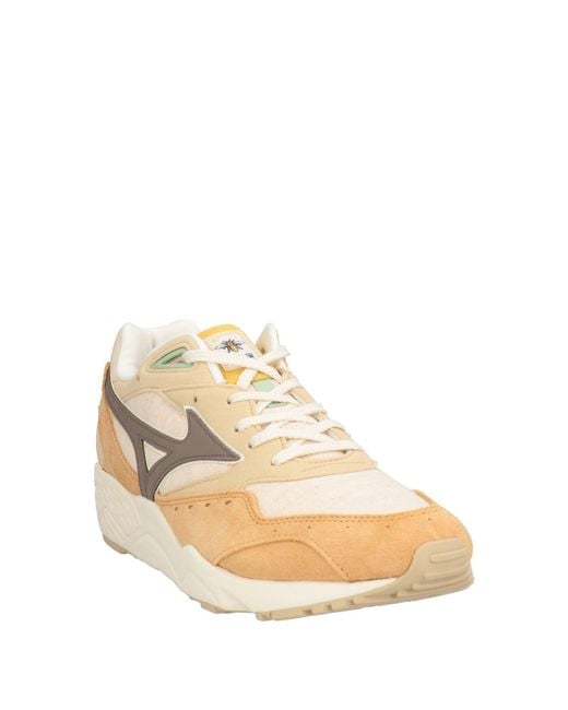 Mizuno Natural Marigold Sneakers Leather, Textile Fibers for men
