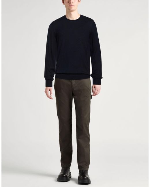 Barba Napoli Blue Midnight Sweater Virgin Wool for men