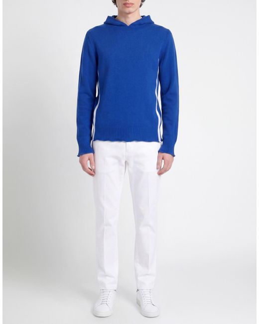 Exibit Blue Sweater Wool, Polyamide for men