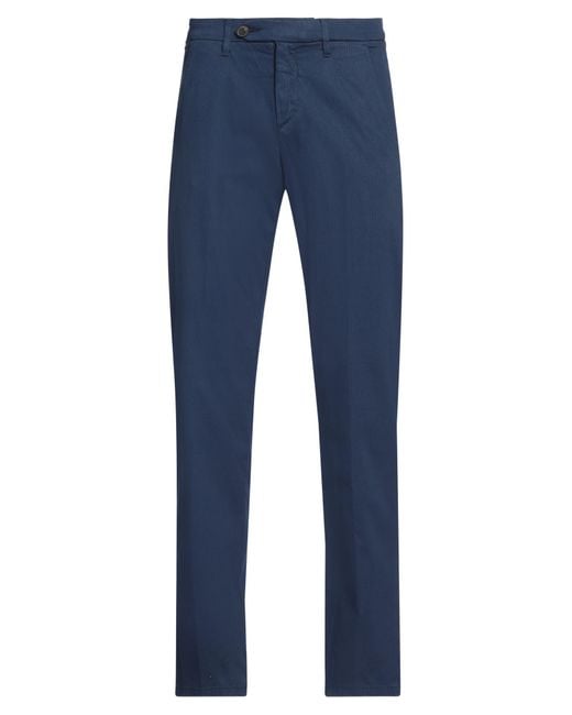 Roy Rogers Blue Pants Cotton, Lyocell, Elastane for men