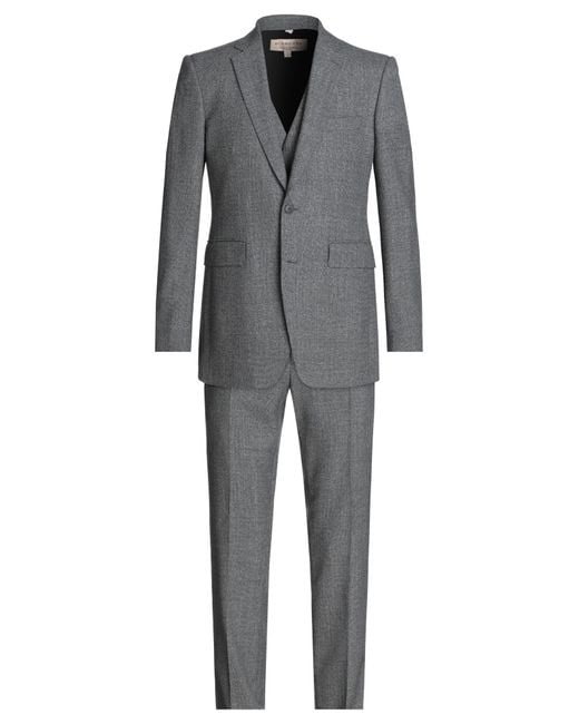 Burberry Gray Suit for men