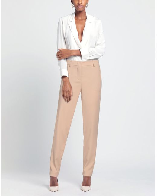 RUE DU BAC Natural Pants Polyester