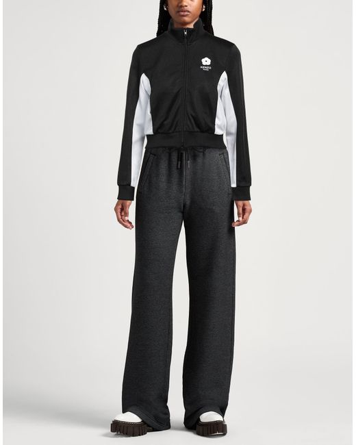 KENZO Black Sweatshirt Polyester, Viscose, Elastane