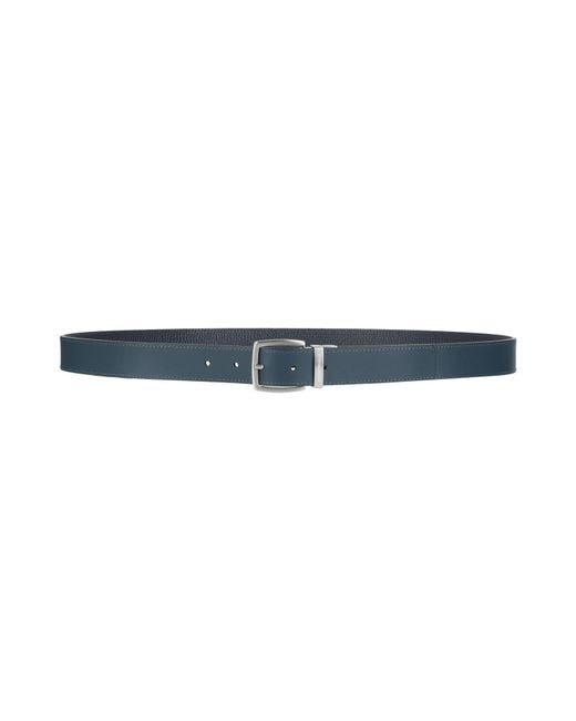Emporio Armani Blue Belt Cow Leather for men