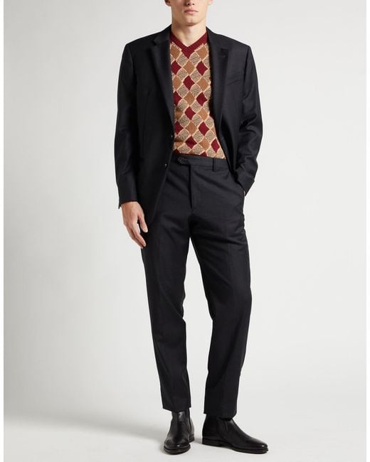 Emporio Armani Black G Line Suit Virgin Wool for men