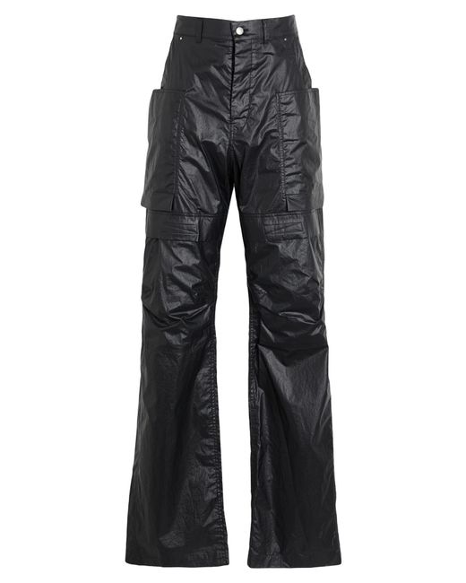 Rick Owens Blue Pants Cotton, Polyurethane for men