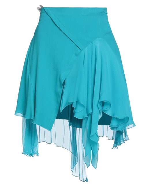 Skirts > short skirts Versace en coloris Blue