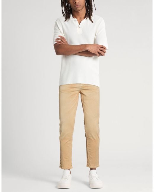Department 5 Natural Jeans Cotton, Rubber for men