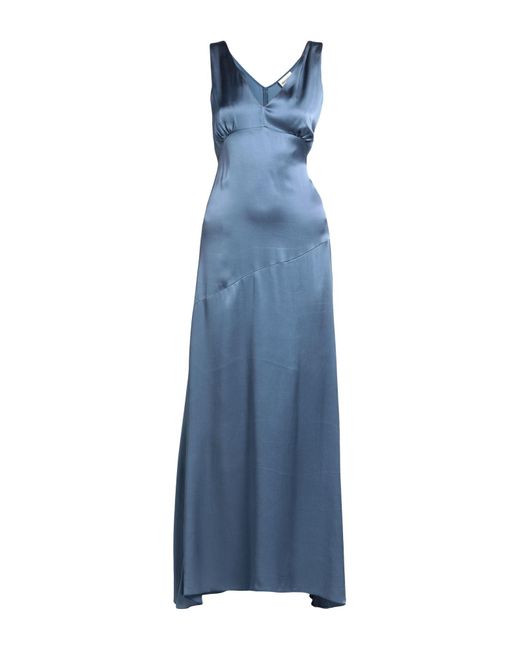 Semicouture Blue Maxi Dress