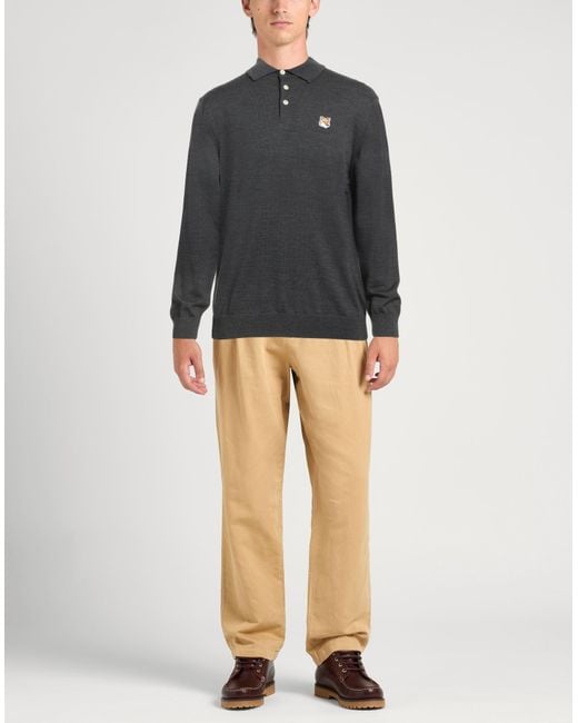 Pullover di Maison Kitsuné in Gray da Uomo