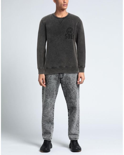 Bowery Supply Co. Gray Sweatshirt for men