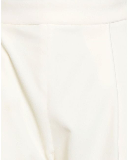 Eleventy White Trouser