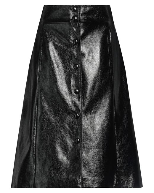 Kristina Ti Black Midi Skirt