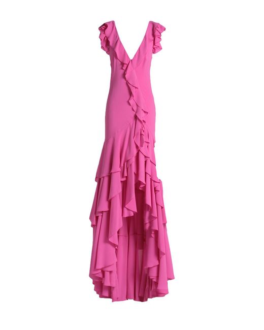 Gai Mattiolo Pink Maxi Dress