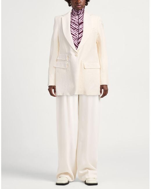 Isabel Benenato Natural Blazer