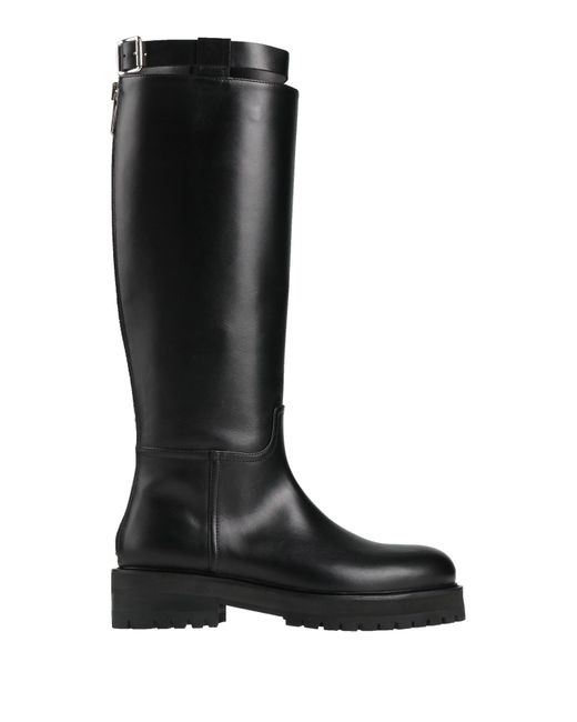 Dondup Black Boot Leather