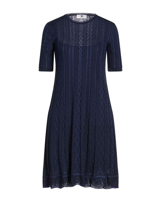 Missoni Blue Mini Dress