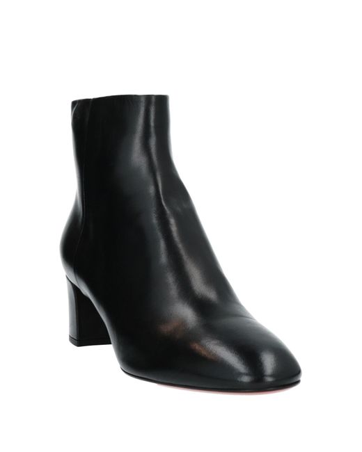 Santoni Black Ankle Boots