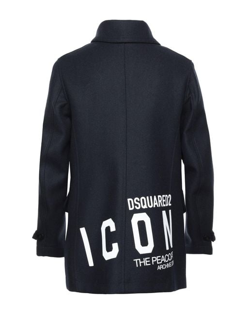 DSquared² Blue Coat for men