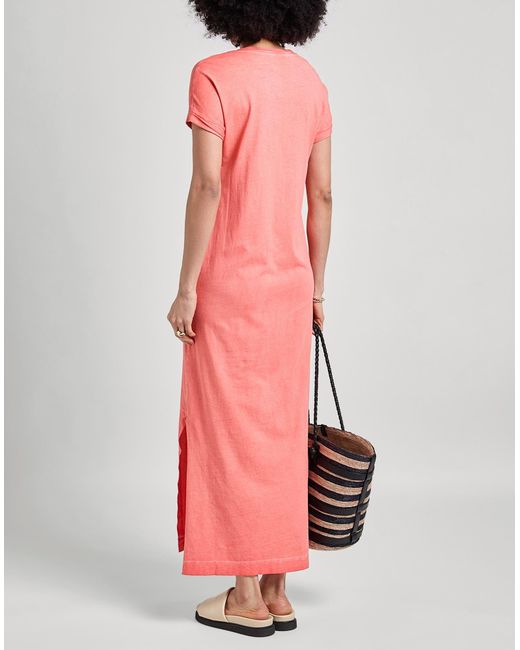 AROVESCIO Pink Maxi-Kleid