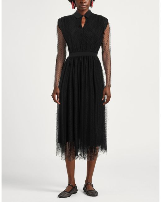 Twinset Black Maxi Dress
