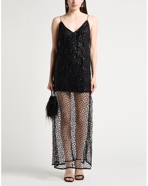 THE NINA STUDIO Black Maxi-Kleid