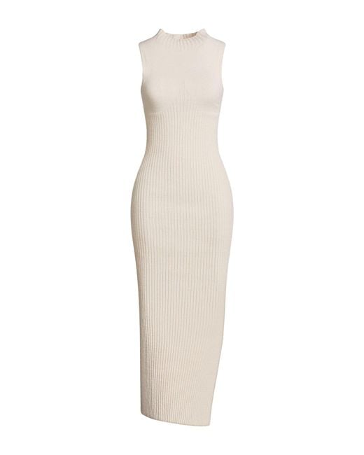 Rebel Queen White Midi Dresses